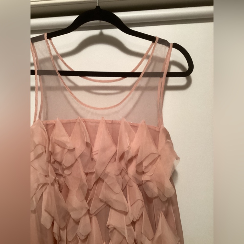 Romeo and Juliet couture peach dress